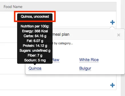 quinoa background information